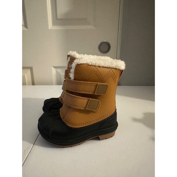 Cat &  Jack Toddler Denver Waterproof Winter Boots with Faux Fur size 6 NWT - Picture 6 of 8